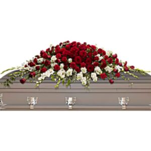 Teleflora's Garden of Grandeur Casket Spray
