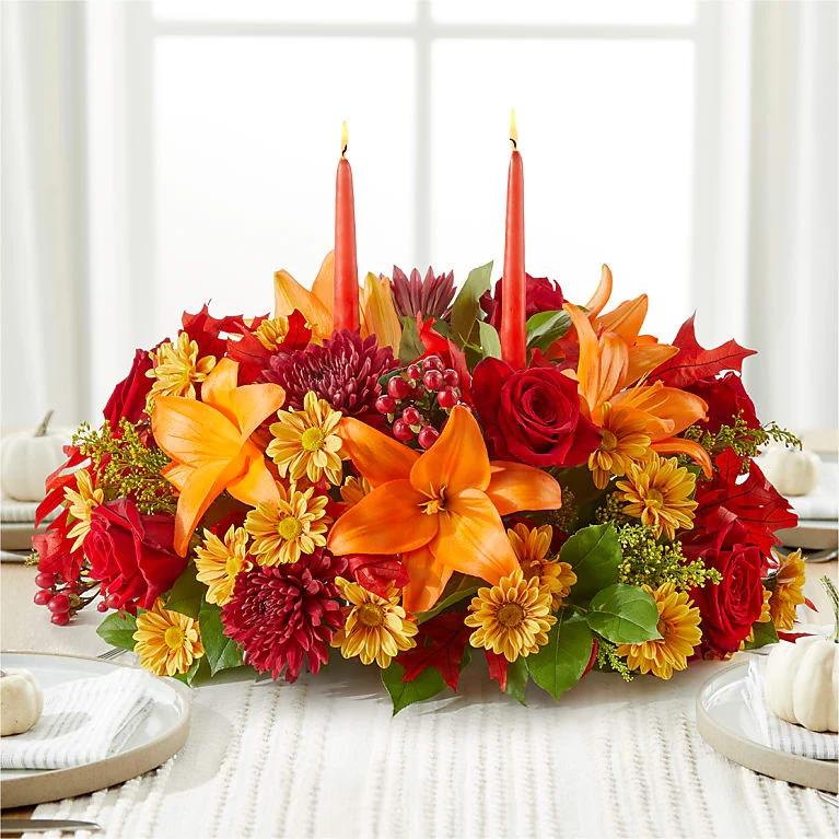 Autumn's Embrace Centerpiece Premium